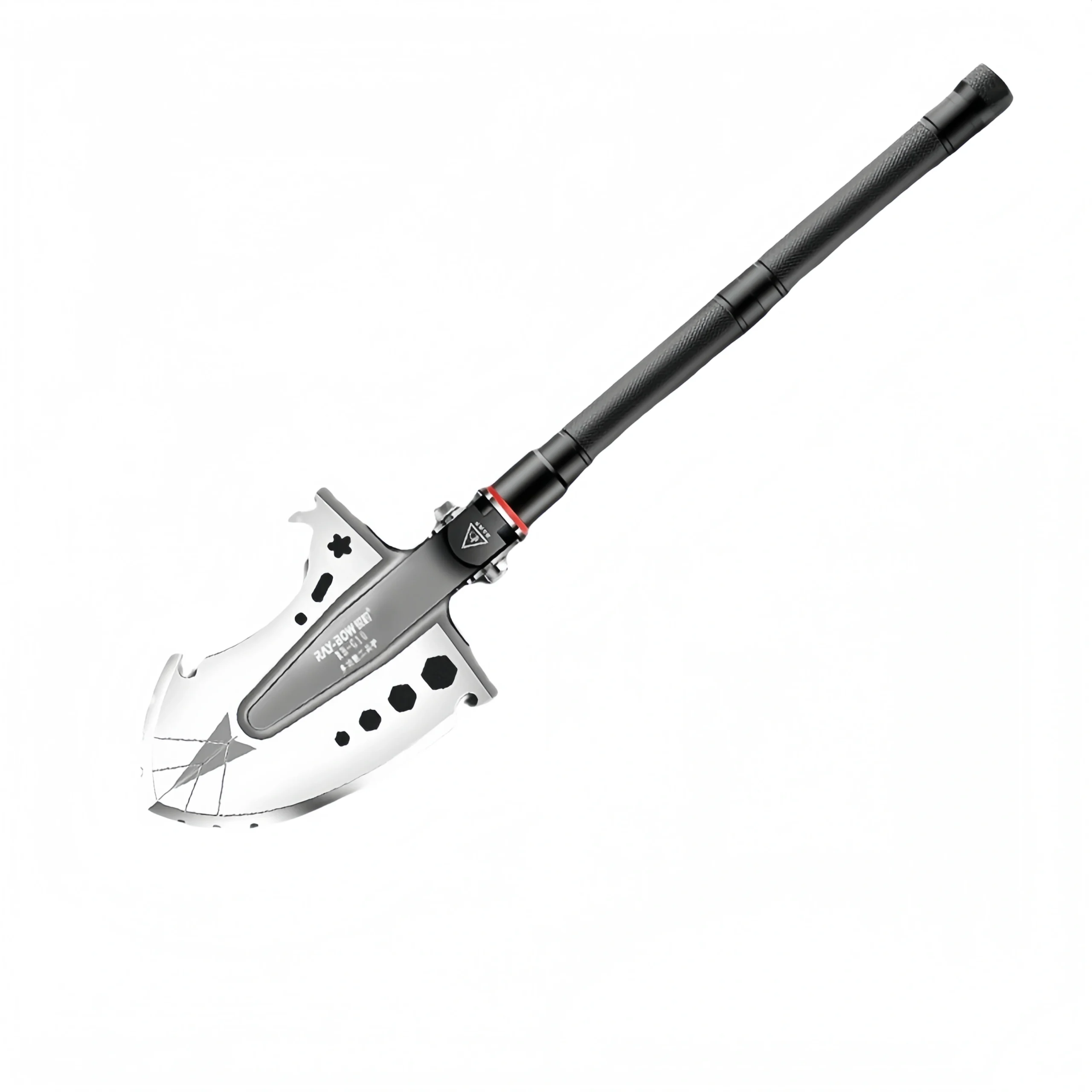 Multifunctional outdoor engineer shovel folding shovel car shovel manganese steel outdoor military engineering shovel supplies equipment
