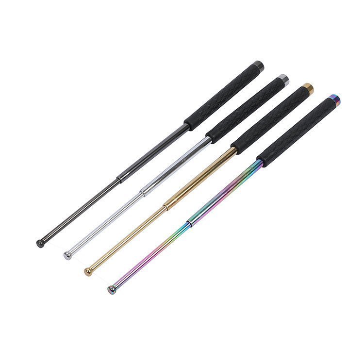 Style Telescopic Baton Three-Section Outdoor Stick
