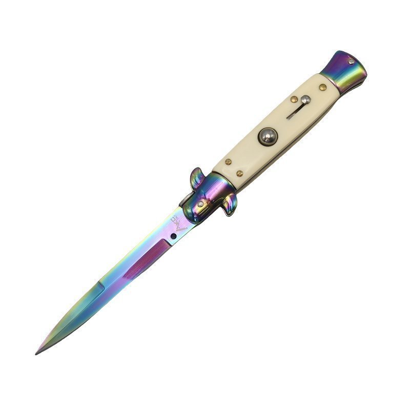 8.75 Inç İtalyan Stiletto Bıçak - Koleksiyon Kaplama 49