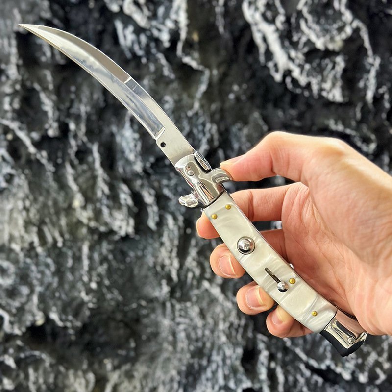 9 Inch Italian Stiletto Knife - Collector Finish 32