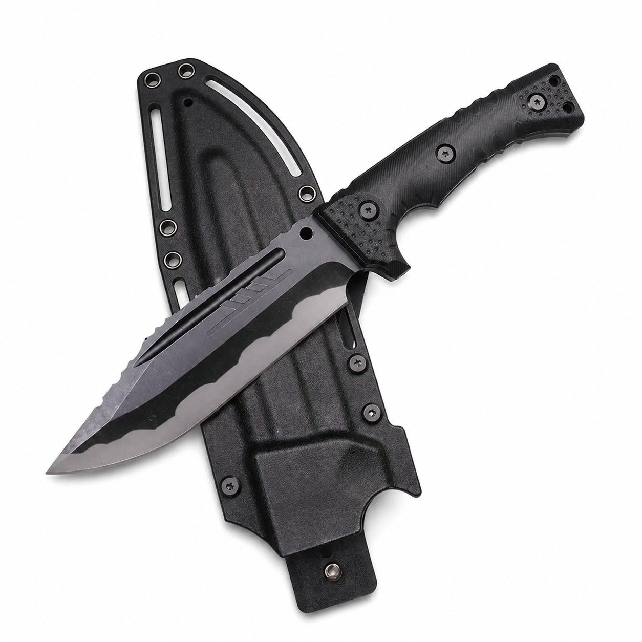 Kamp a&ccedil;ık hava hayatta kalma bı&ccedil;ağı taşınabilir bı&ccedil;ak y&uuml;ksek sertlikte d&uuml;z bı&ccedil;ak keskin hayatta kalma bı&ccedil;ağı entegre sırt y&uuml;ksek sertlikte taktik knife--Blcak-2