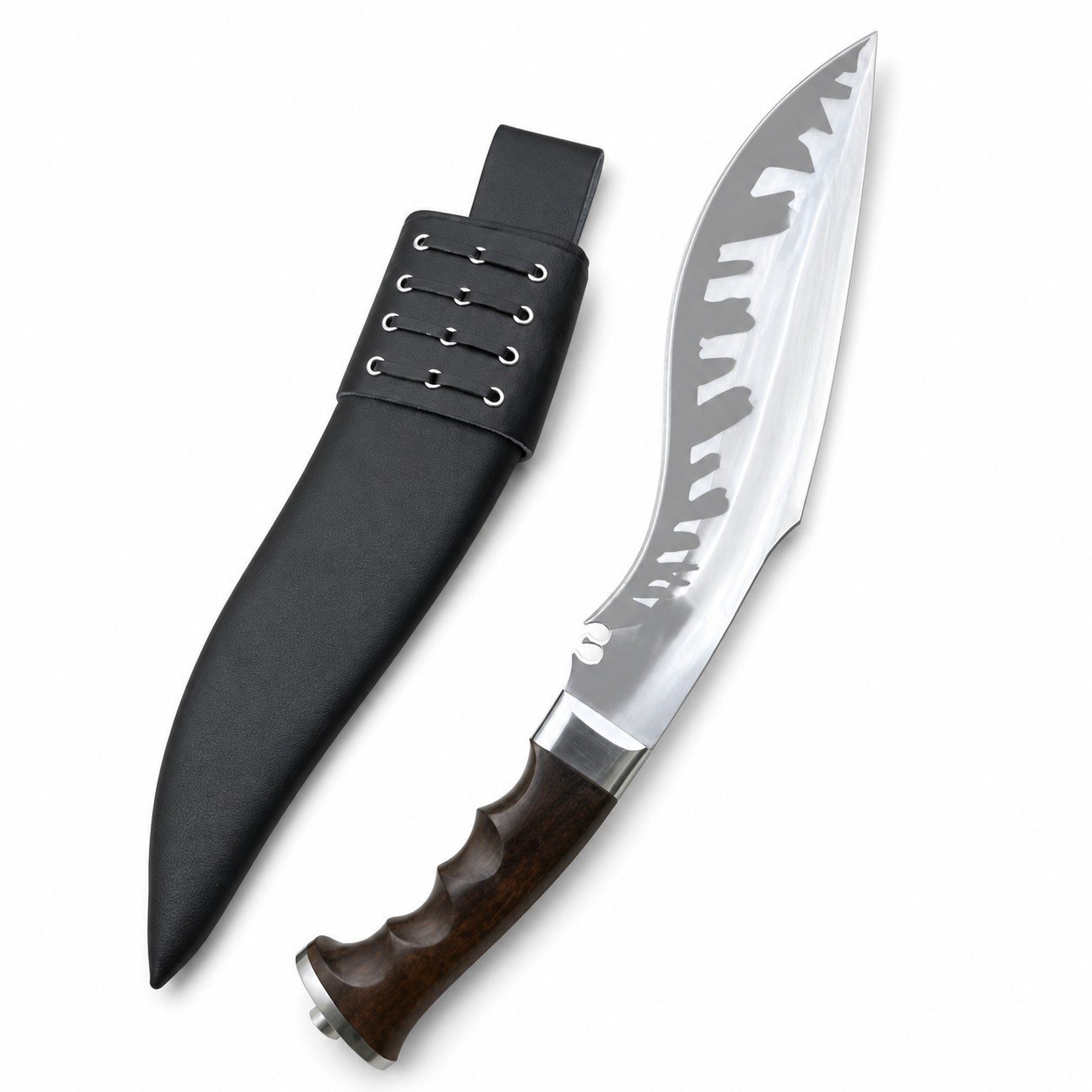 Windbreaker Nepalese Handmade Dog Leg Kukri Knife