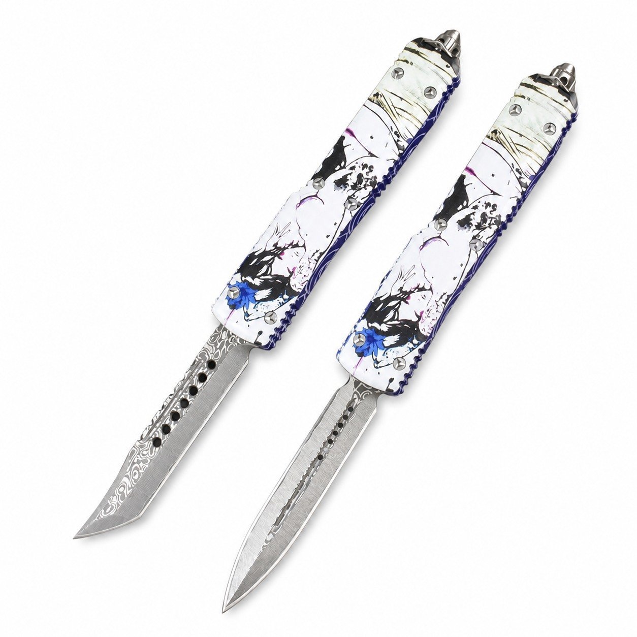 Geisha Damascus 💰388 Packs OTF Knife